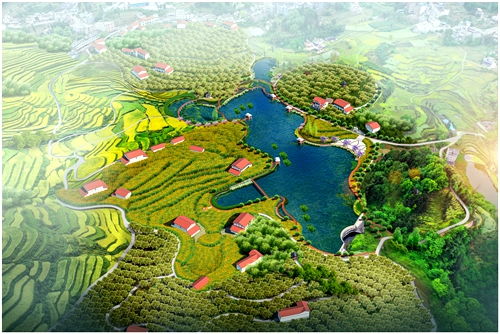 筠連縣石林湖景點建設將于6月底完工，打造旅游新亮點